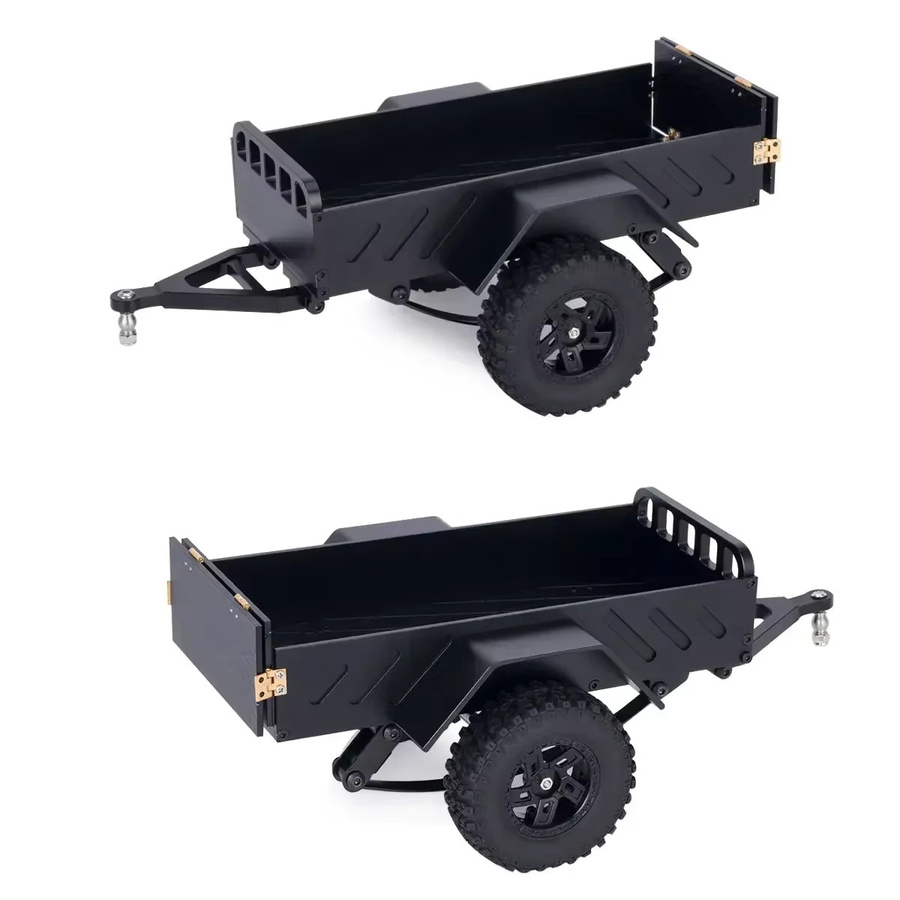 MALOM RC Allzweckwagen aus Aluminiumlegierung mit Anhängerkupplung, Zubehör - Bild 3