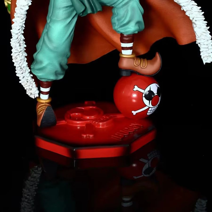 Bandai One Piece Anime Figur Clown Buggy als PVC Statue, Höhe: 26 cm, Multicolor - Bild 4