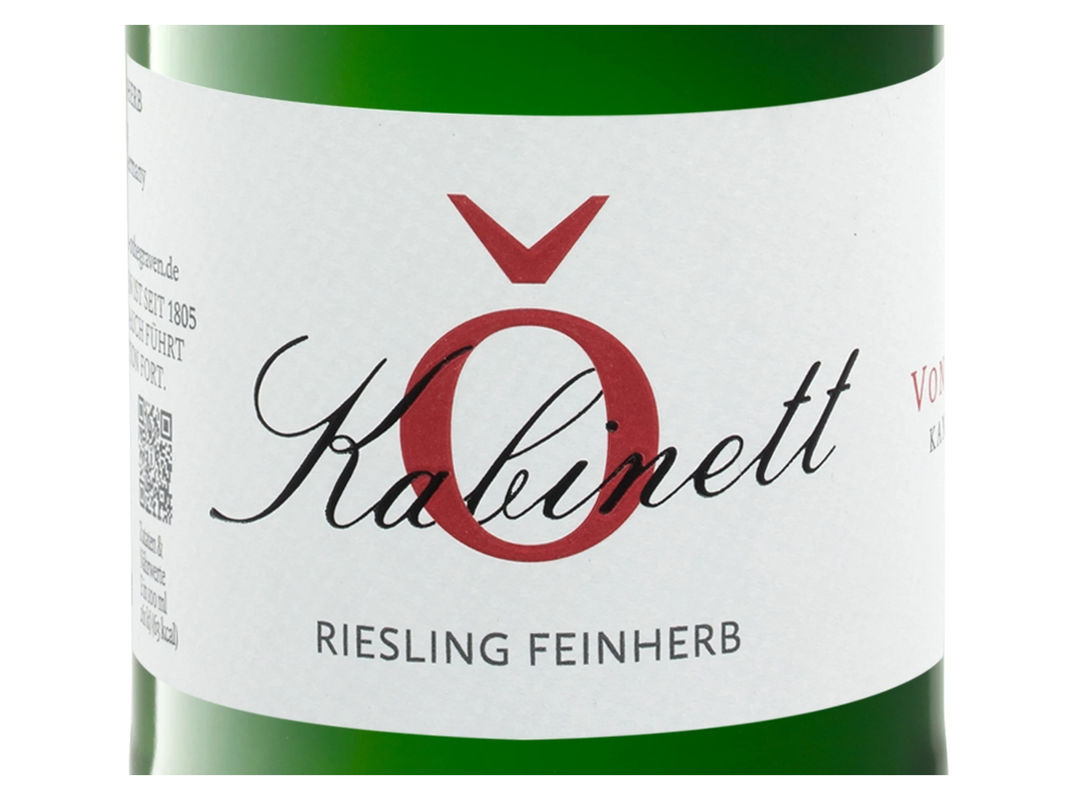 Weingut von Othegraven Riesling Kabinett feinherb Weißwein 2024 0,75 l - Bild 2
