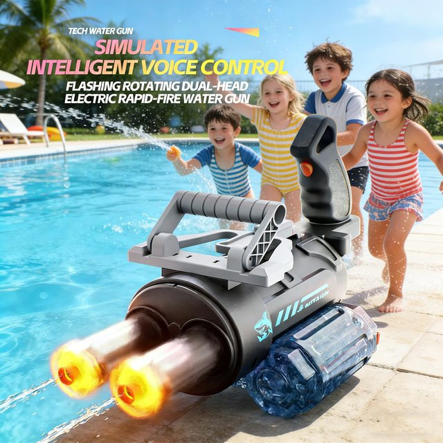 CONUSEA Elektrische Wasserpistole, mit Doppel-Beleuchtung und Schießautomatik - Bild 1