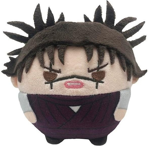 Jujutsu Kaisen Runde Plüsch Schlüsselanhänger, Stoffpuppe, 10cm - Bild 1