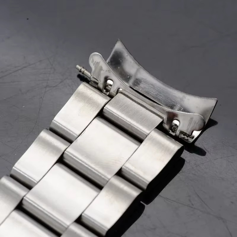 HQstrap Uhrenarmband Jubilee Oyster, Edelstahl, Silber, Unisex - Bild 4