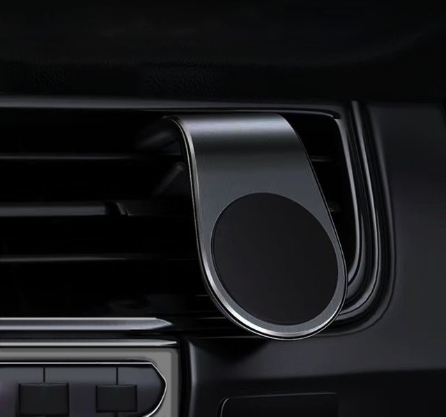 Magnetischer Autotelefonhalter in Schwarz für Mercedes Benz AMG A/B/C/E/GLA/CLA/GLC/GLK/GLE Serie - Bild 1