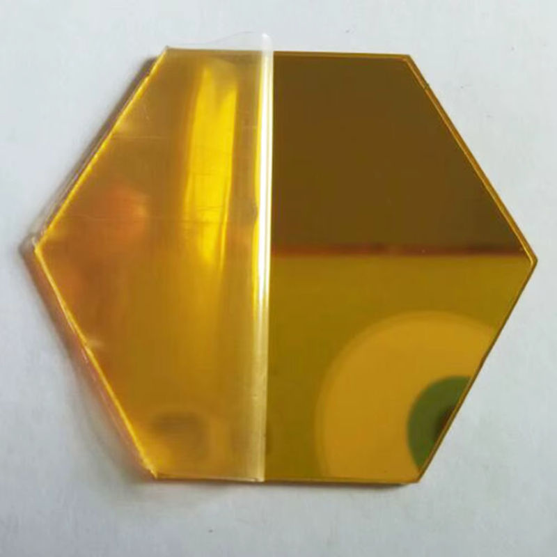 24 Stück Gold 3D Spiegel Sechseck Wandaufkleber aus Acryl Kunststoff für geometrische DIY Dekoration - Bild 2