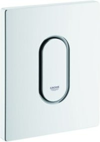 Grohe Abdeckplatte Arena Cosmopolitan für Urinal mit manueller Auslösung in Weiß - Bild 1