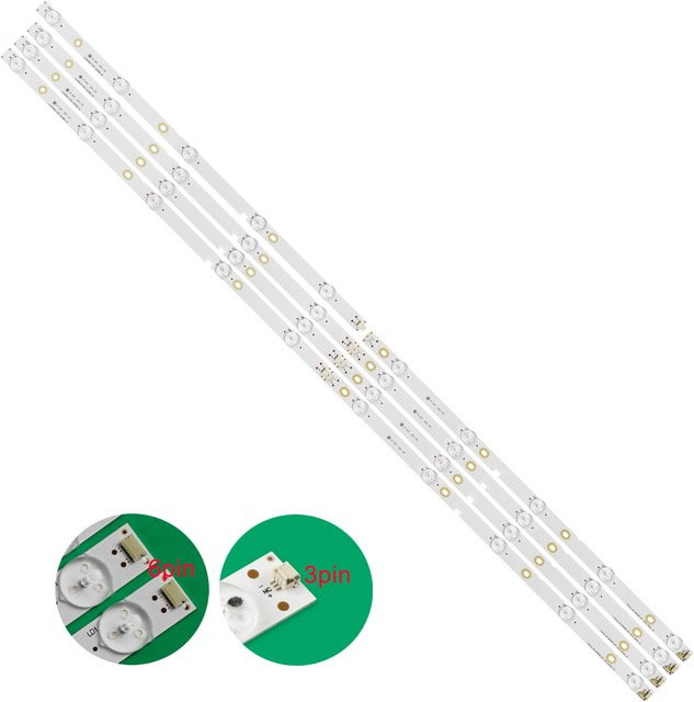PMALLJF LED Hintergrundbeleuchtung Set für Hisense TV Modelle H49MEC3050 K300U H49M3000 LED49K300U LED49EC520UA LED49EC620UA HD490DU-E31 - Bild 1