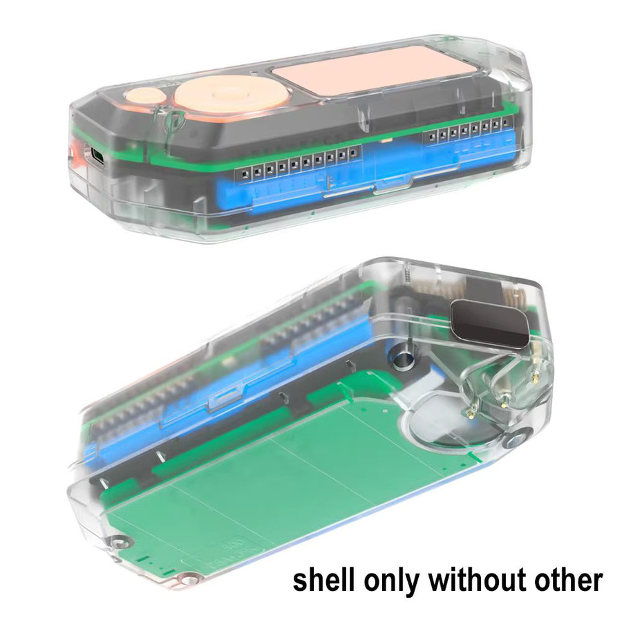 GRWIBEOU Transparent Shell für Flipper Zero, hochtransparente modifizierte 3D-Druck Hülle - Bild 2