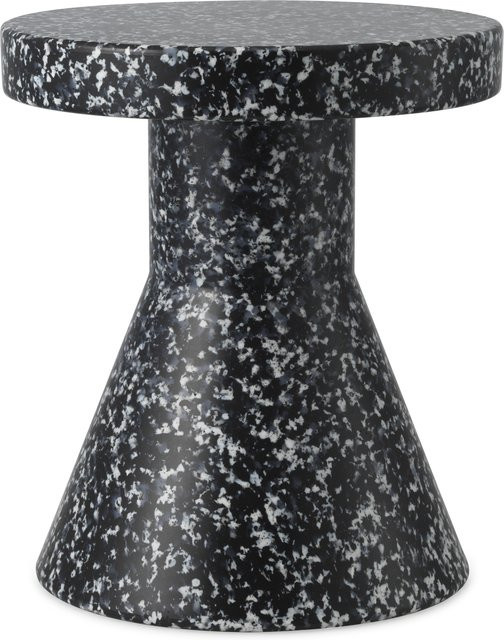 Normann Copenhagen Bit Stool Cone Hocker aus recyceltem Kunststoff in Schwarz - Bild 1