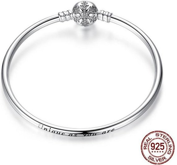 YIRAN Jewelry Armband, 925 Silber, Zirkonia, 20 cm, Unisex - Bild 1