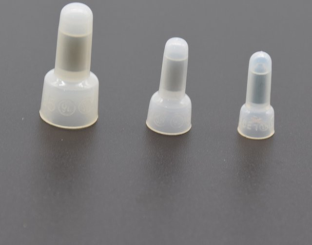 100 Stück Crimpkappen mit geschlossenem Ende CE-1X CE-2X CE-5X Steckverbinder-Set für elektrische Drahtkabelklemmen AWG 12–10, 16–14, 22–16 - Bild 1