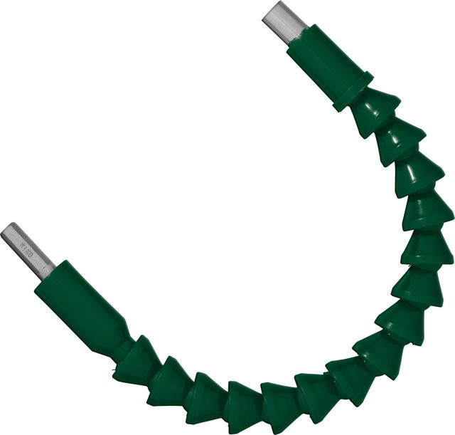 Parkside Lochsägen-Set aus Stahl in Grün mit HSS-Schraubenausdreher, Winkel-Bithalter, Bit-Set und flexibler Welle - Bild 1
