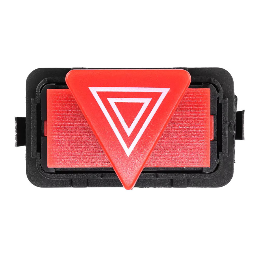 EBTOOLS Auto-Warnblinklichtschalter Schwarz passend für Audi A3 1996-2003 8L0941509L - Bild 2