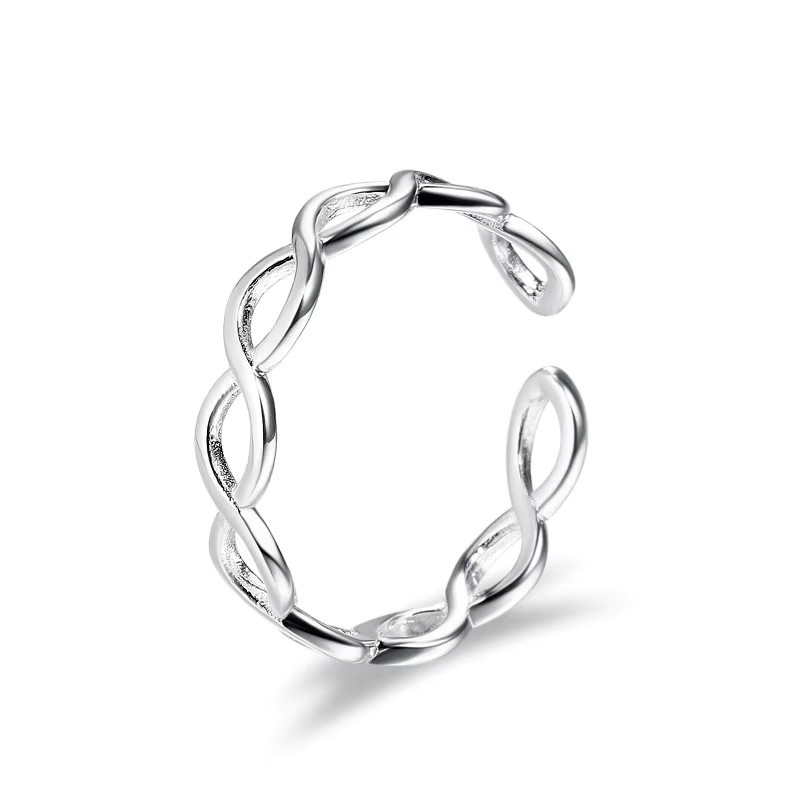 GaGa-Duck Öffnungsring, 925 Silber, Ohne Stein - Bild 2