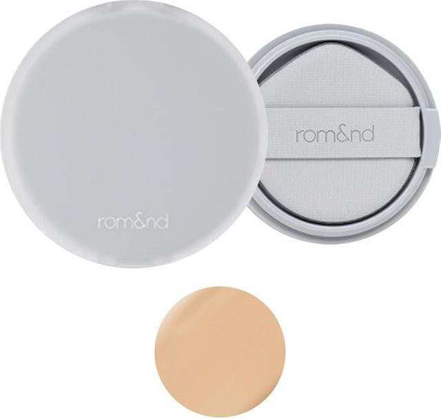 rom&nd Nu Zero Kissen Puder, Beige 23, 15g, Matt - Bild 1