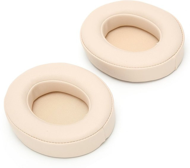 FYZ-60 Ersatz-Ohrpolsterbezüge für Monster Studio 2.0 Wireless Kopfhörer in Beige - Bild 1