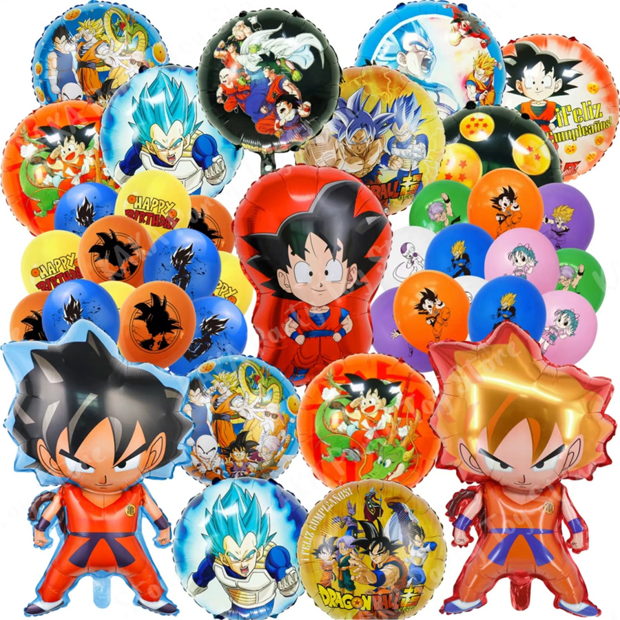 TAKARA TOMY Dragon Ball Son Goku Party Dekoration, Luftballons, Pappteller, Serviette, Tasse - Bild 2