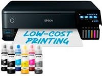 Epson EcoTank ET-8550 Tintenstrahl-Multifunktionsdrucker in Schwarz mit Drucken, Scannen und Kopieren sowie Wi-Fi, LAN und USB - Bild 1
