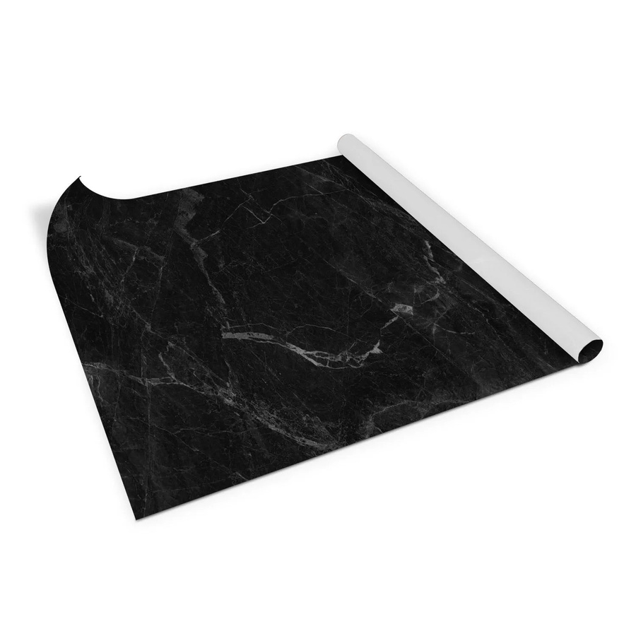 Tulup Möbelfolie Dunkler Marmor Selbstklebend Matt, Mehrfarbig, B: 100 cm, T: 50 cm - Bild 2