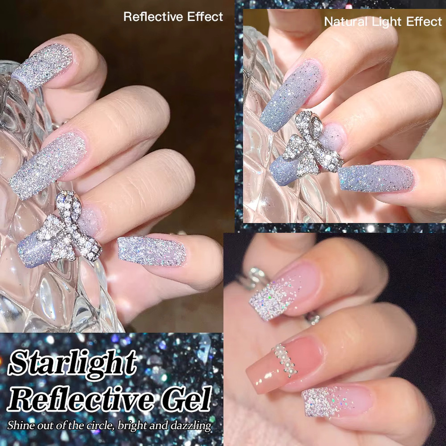 AS Firefly Glitzer-Gel-Nagellack, 15 ml, schimmernd - Bild 6