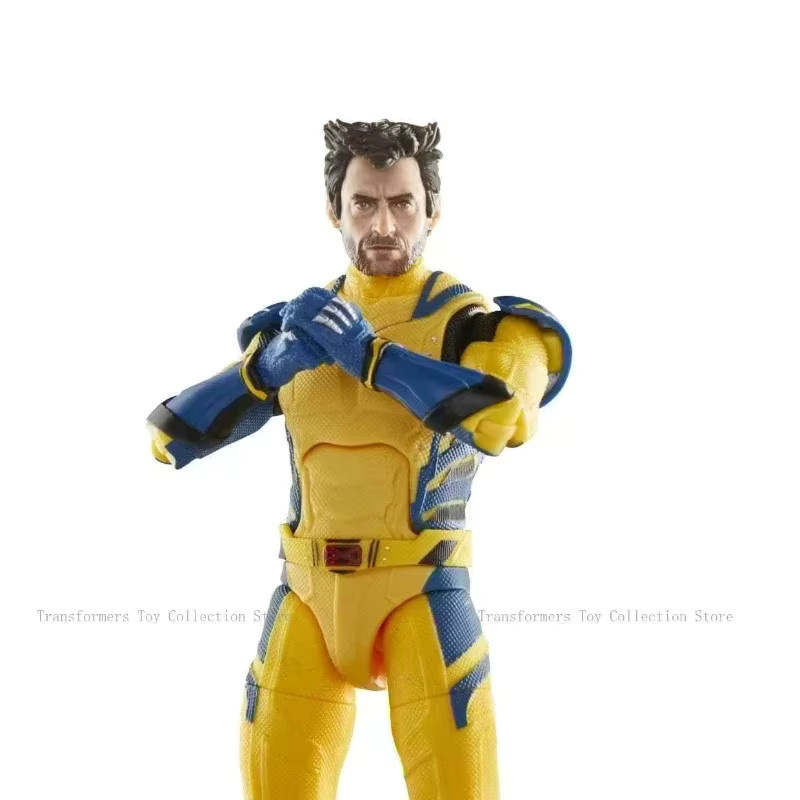 Hasbro Marvel Wolverine, Actionfigur, gelbes Kampfkostüm, 6-Zoll - Bild 4