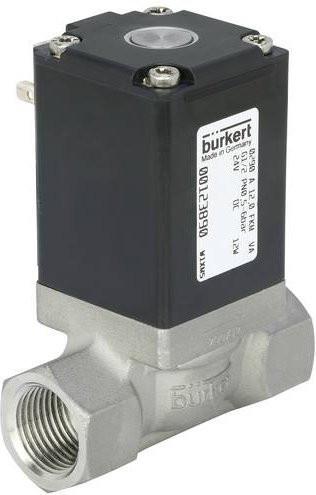 Bürkert Servogesteuertes Ventil 77003 0290 230V in Schwarz - Bild 1