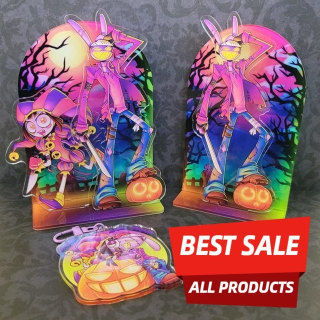 Bandai TADC Fall Standee Dou Jax, Acryl Anhänger, Bunt / Mehrfarbig - Bild 1