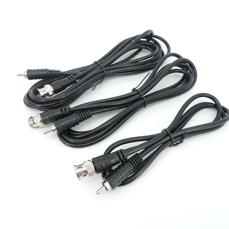 Gakaki Koaxialkabel Adapter BNC auf RCA für CCTV-Kamerasysteme in Schwarz - Bild 2