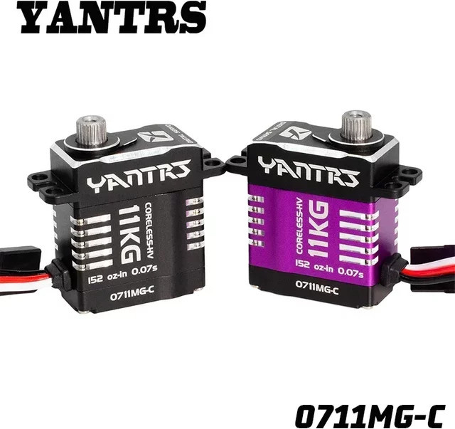 YANTRS Miniatur-Digital-Hohlbecherservo aus Metall, mit hoher Spannung und großem Drehmoment, programmierbar - Bild 1