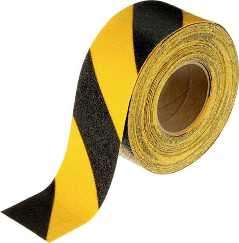 3M AR1GS50 Universal Anti-Rutschbelag Gelb/Schwarz B: 50 mm, L: 20 m - Bild 1