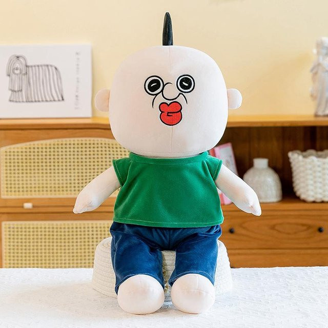 Yiran toy Bangbang und Yuzhi Plüschtiere, Puppe, 40cm, ab 3 Jahre - Bild 1
