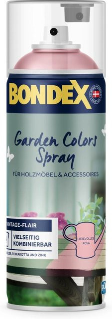 Bondex Garden Colors Holzspray Liebevolles Rosa 0,4 l - Bild 1
