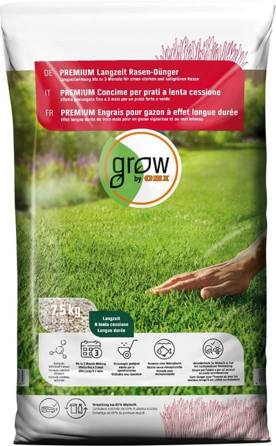 OBI Living Garden Langzeit-Rasendünger mit Slow-Release-Effekt, 7,5 kg - Bild 1