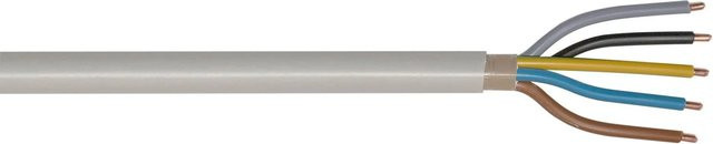 Emskabel Mantelleitung NYM-J 5 x 10 mm² Grau 5 m - Bild 1