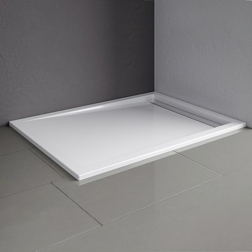 Schulte Duschwannen-Set ExpressPlus extraflach rechteckig in Weiß, B/T: 120 x 90 cm - Bild 2