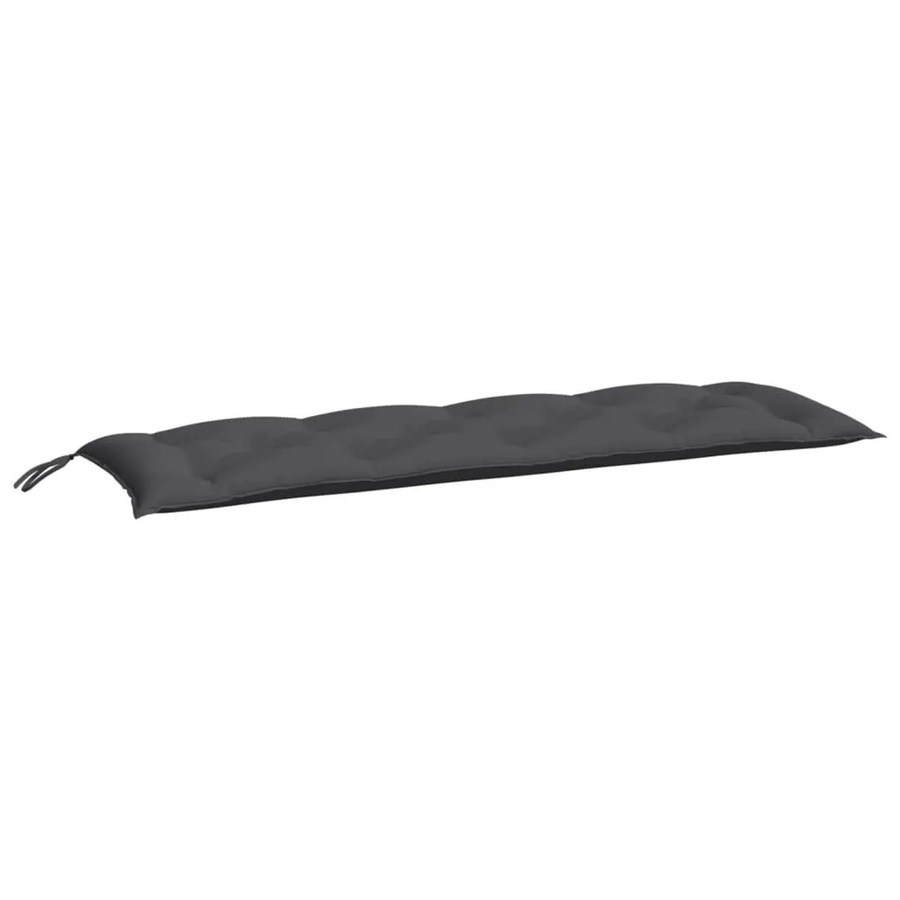vidaXL Gartenbank-Auflage Anthrazit aus wasserabweisendem Oxford-Gewebe B/T/H: 150 x 50 x 7 cm - Bild 2