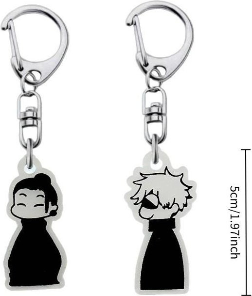 Binchi Outdoor Product Schlüsselanhänger Jujutsu Kaisen, 5cm, Unisex - Bild 1