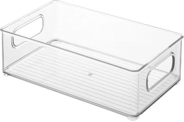 Multifunktionaler Desktop-Aufbewahrungsorganizer von CosyHome in Transparent und White mit mehreren Fächern - Bild 1