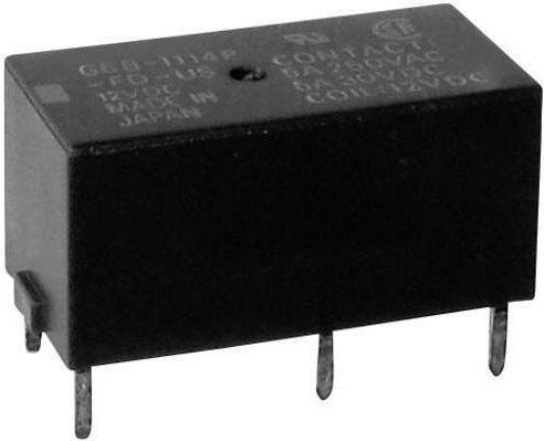 Omron G6B-2214P-US Printrelais 24 VDC 5A 2 Schließer Schwarz - Bild 1