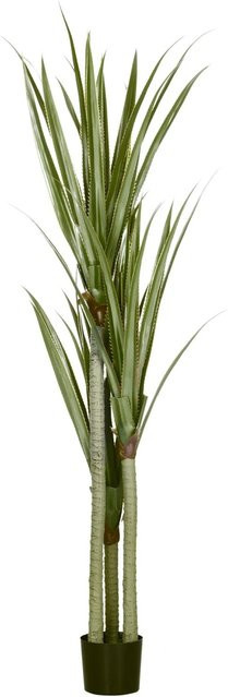 HOMCOM Künstliche Bambuspflanze aus PEVA in Smaragdgrün, Topfpflanze mit Durchmesser: 17 cm und Höhe: 190 cm - Bild 1