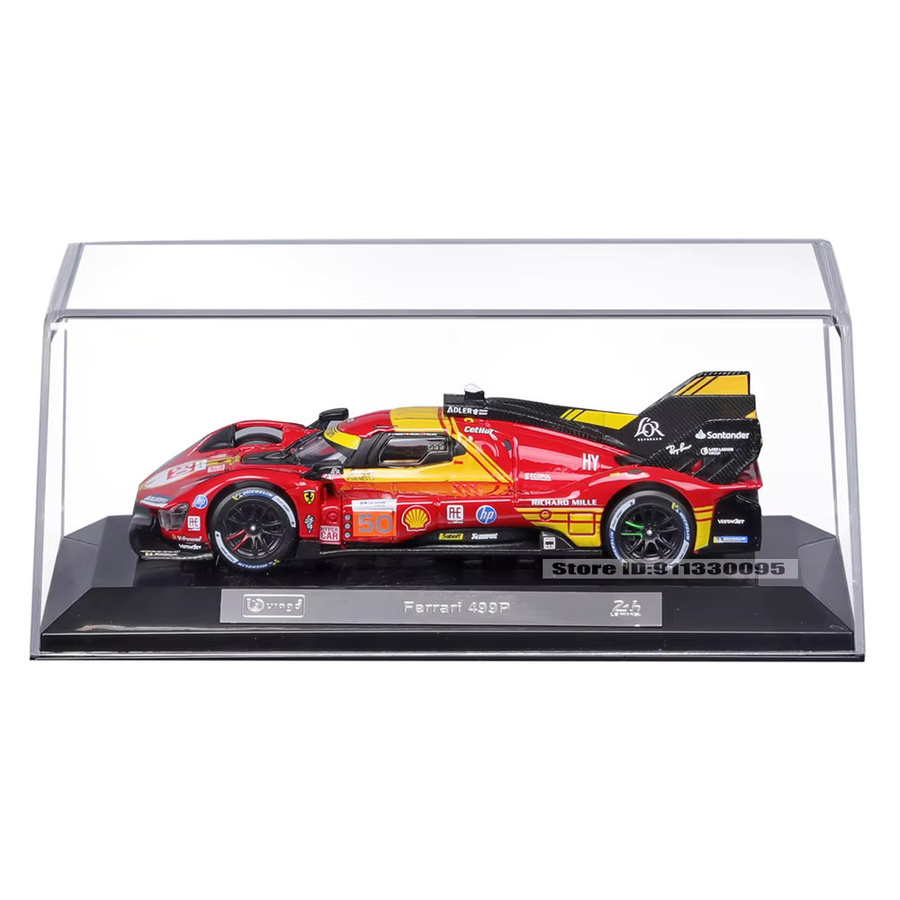 Bburago Ferrari 2024 499P Nr. 50 24h Le Mans, Automodell, 1:43, ab 14 Jahren - Bild 2