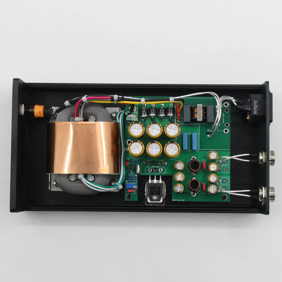 SENGTERBELLE 50W R-Core-Transformator 50V Lineares Netzteil in Schwarz - Bild 2