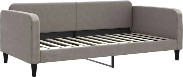vidaXL Tagesbett in Taupe mit Stoffbezug, B/T: 223 x 100 x 75 cm - Bild 1