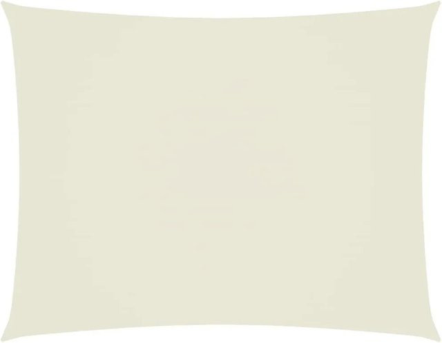 vidaXL Sonnensegel aus PU-beschichtetem Oxford-Gewebe, rechteckig, Creme, 5 x 7 m - Bild 1