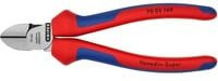 Knipex Seitenschneider 70 02 160 aus Chrom-Vanadium-Stahl in Schwarz mit Mehrkomponenten-Griff, Länge: 16,0 cm - Bild 2
