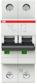 ABB S201-B63NA Leitungsschutzschalter 63A 230V 2CDS251103R0635 - Bild 1