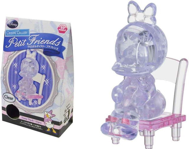 Crystal Gallery Petit Friends Donald Duck Figur in Klar und Multicolor - Bild 1