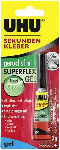 UHU Superflex Gel Sekundenkleber 3g - Bild 1