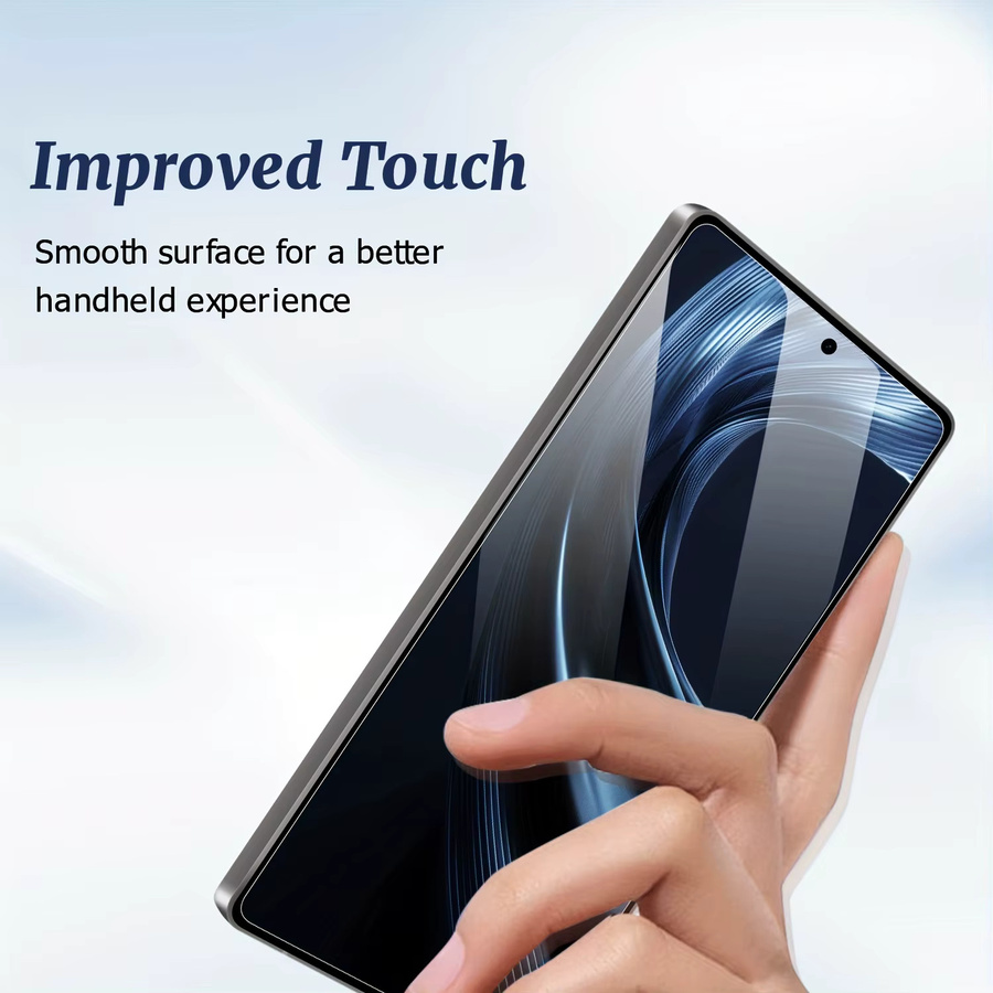 Samsung Galaxy S25 Ultra Displayschutzfolie Set mit 3 Displayschutzfolien und 2 HD-Objektivfolien, transparent, 6,9 Zoll, unterstützt Fingerabdruckerkennung - Bild 4