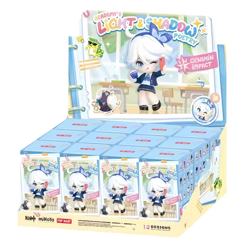 POP MART Genshin Impact College Light And Shadow Poetry Q Serie Blind Box Sammelfigur, Einzelfigur - Bild 2