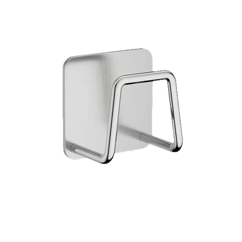 Klebebarer Wandhaken in Silber für die Aufbewahrung in Küche und Bad - Bild 6